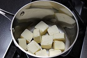 butter chunks