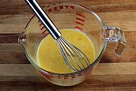 eggs beaten