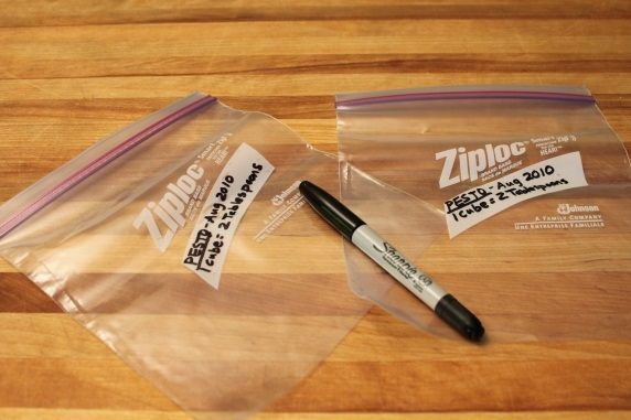 ziploc labeling