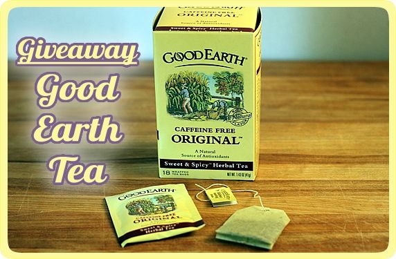 Givewaway-Good Earth Tea