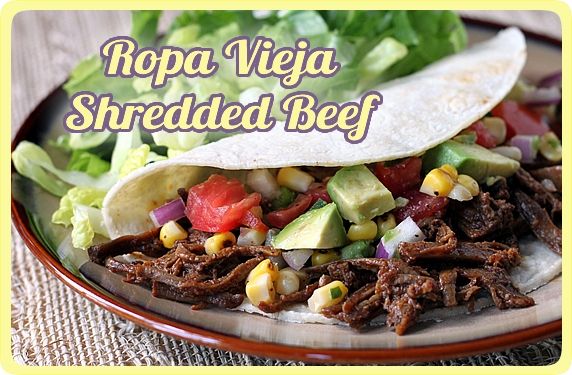 Ropa Vieja Shredded Beef
