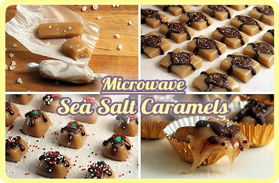 Microwaver Sea Salt Caramels