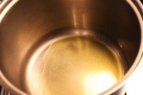oil in pan