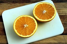 orange cut