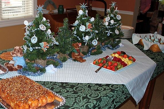 table with food