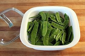 peas in dish