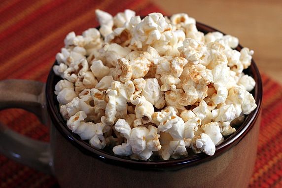 popcorn in mug