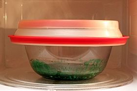 bowl in microwave