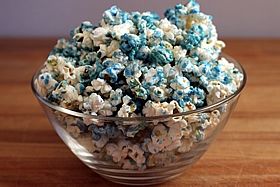 blue popcorn