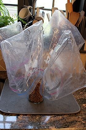 Christmas Ornaments Zip Lock Sandwich Bags