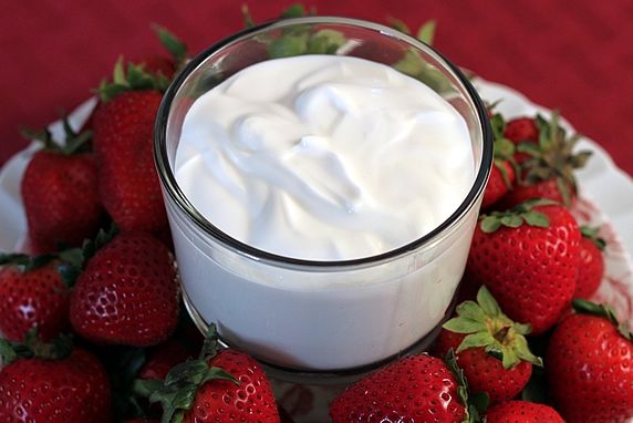 Strawberries And Cream Dip A Healthy Makeover
