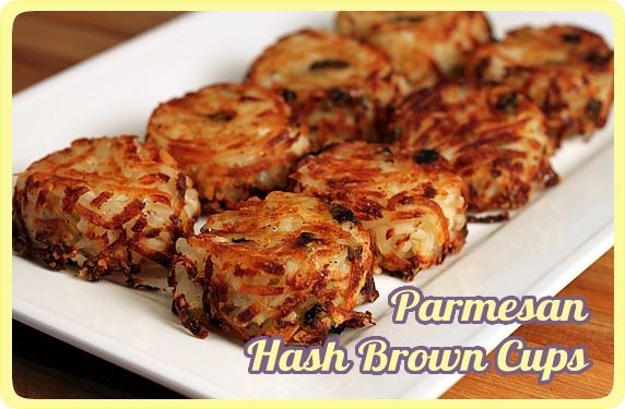 Parmesan Hash Brown Cups