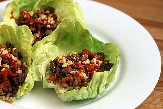 Asian Turkey Lettuce Wraps