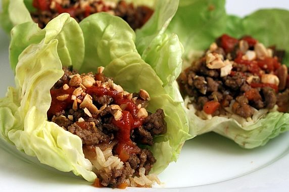 Asian Turkey Lettuce Wraps