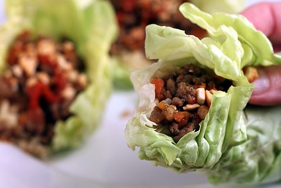 Asian Turkey Lettuce Wraps