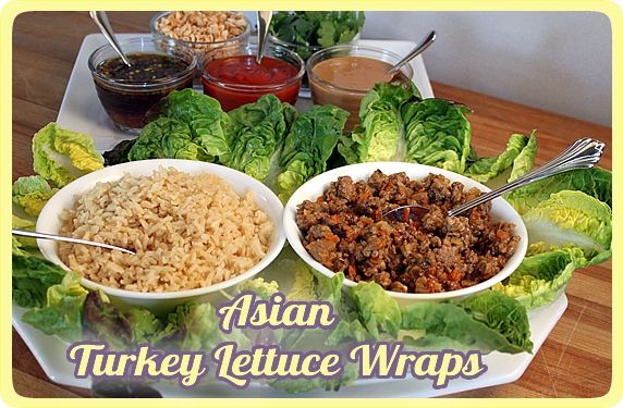 Asian Turkey Lettuce Wraps