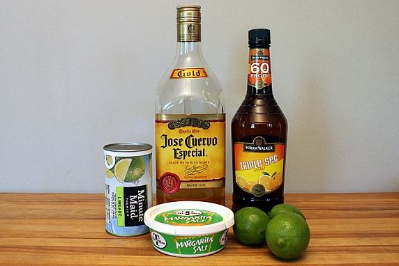 Make-Ahead Frozen Margaritas. Blended, frozen in mason jars, ready to serve. 