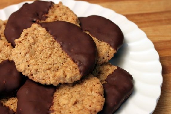 cookies on plate