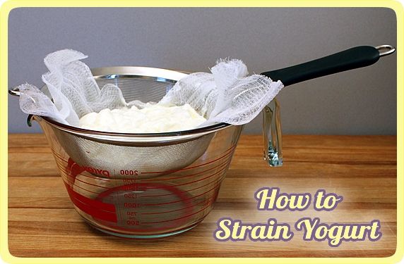 Strained Yogurt