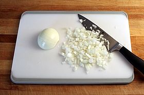 chopped onion