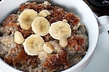 Overnight, Slow Cooker, Eggnog Cranberry Steel-Cut Oatmeal