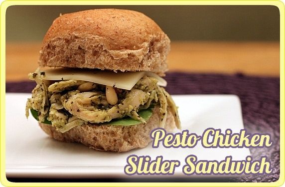 Pesto Chicken Slider Sandwich