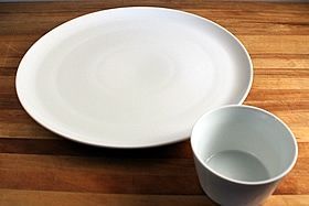 platter w. bowl