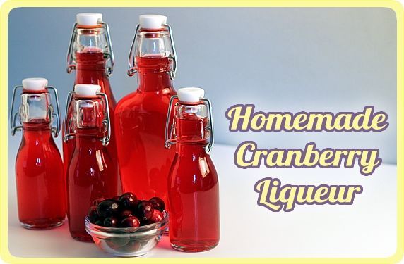 Cranberry Liqueur